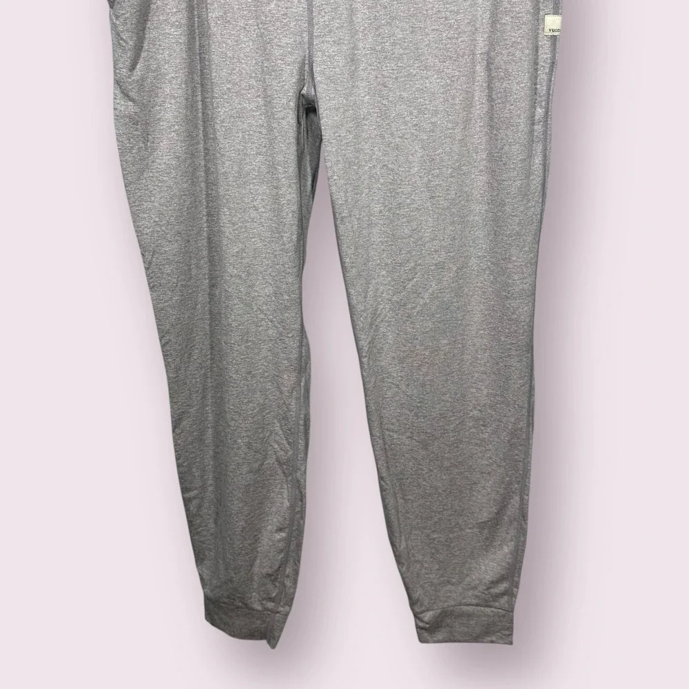 Vuori Womens Performance Jogger Pants Heather Gray Athleisure‎ XLarge 28" Inseam - Picture 5 of 16